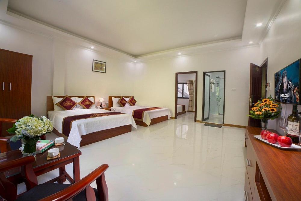 Quang Tung Hotel Dong Khe Sau Kültér fotó